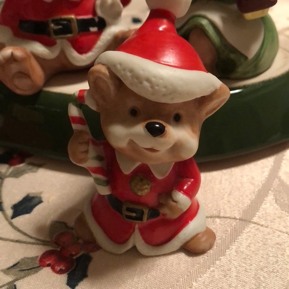 HOMCO Bear Family Christmas 5600 - Picture 2 of 8